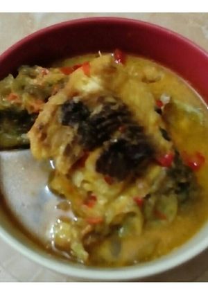 Foto resep Ikan Bawal Kuah Santan Bumbu Kuning Ala Mama Eli