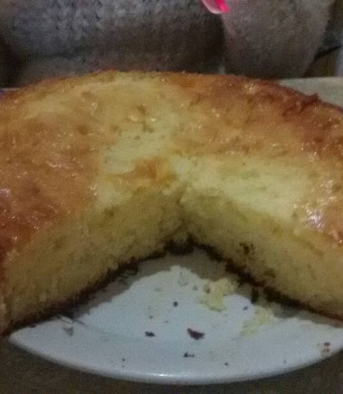 Una foto de Torta de manzana