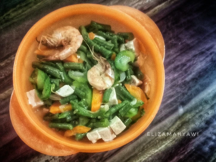 Cara Gampang Membuat Resep Tumis udang tahu campur sayuran yang Menggugah Selera Anti Ribet, Sempurna