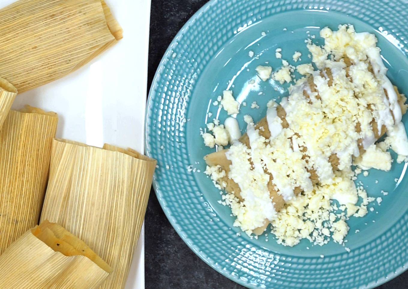 Tamales de Queso y Jalapeños