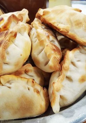 Una foto de Empanadas de pollo para los más peques