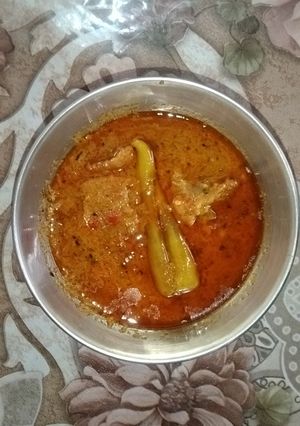 A picture of Achar gosht Recipe.