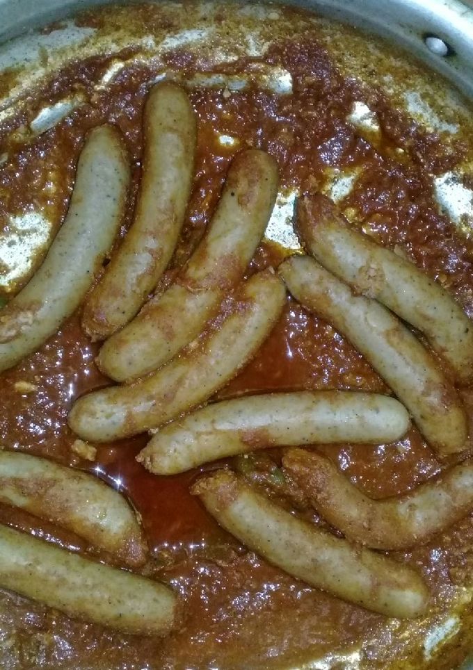 صورة لوصفة سجق الفراخ سودانيه
