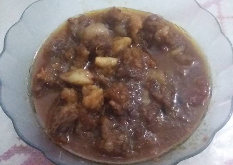 Tongseng Tetelan Sapi