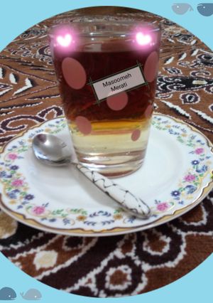 عکسی از دستور ☕چای دورنگ☕