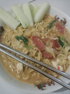 Foto resep Mie Rebus Kuah Kental