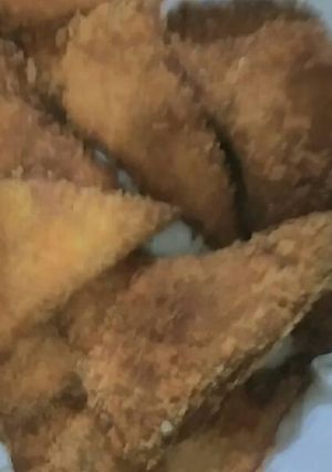 Foto resep Roti goreng "kacang cokelat malam hari"