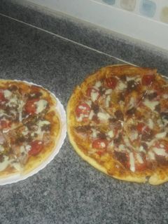 صورة لوصفة بيتزا 🍕