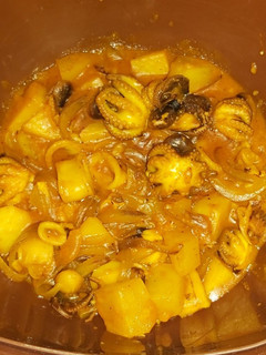 Una foto de Pulpito encebollado