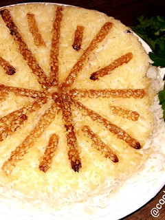 عکسی از دستور تهدیگ چوب شور