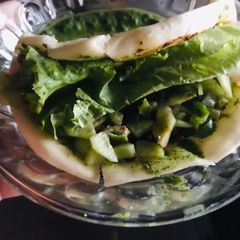 A picture of Tawa hara bhara Shawarma.