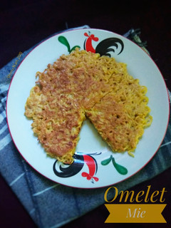 Foto resep Omelet Mie