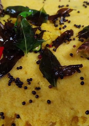 নিরামিষ ধোকলা(niramish dhokla recipe in Bengali) রেসিপির প্রধান ছবি