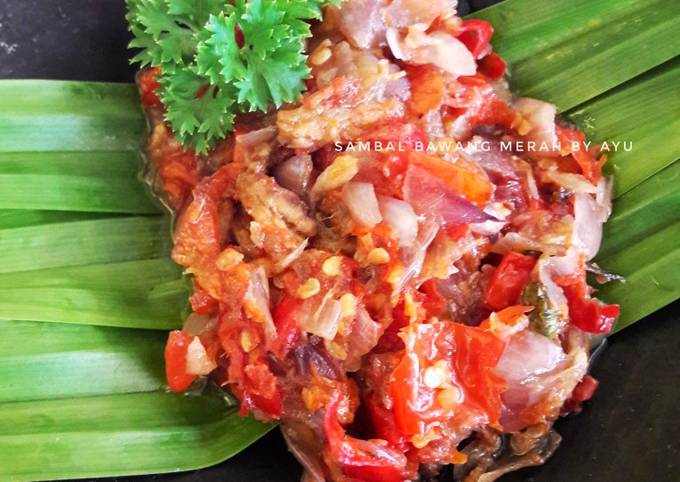 Sambal Bawang Merah ikan klotok