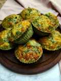 🧀🌿Muffins de espinaca y queso 🌿🧀#Singluten