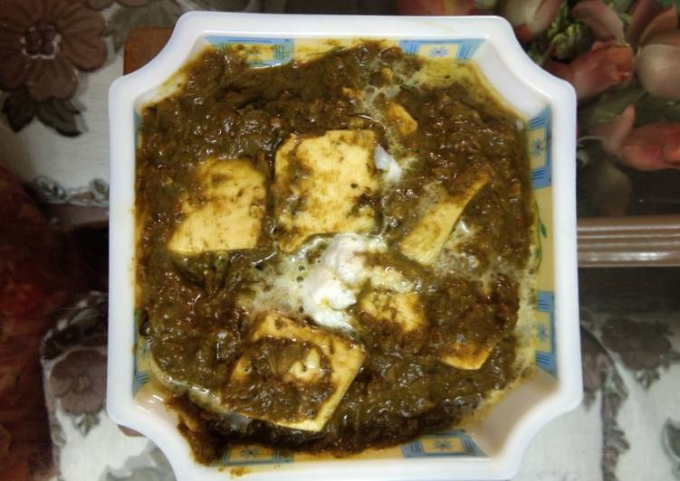 Get Healthy with Palak paneer