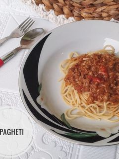 Foto resep 255. Spagheti 🍝