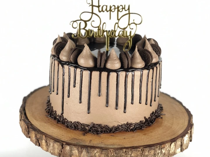 Langkah Mudah untuk Membikin Resep  Bikin Kue Ulang Tahun Chocolate Drip Cake Ternyata Cukup Mudah yang Bikin Ngiler, Lezat