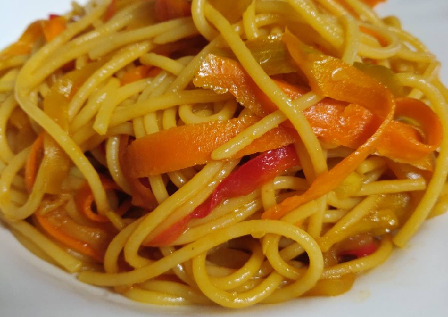 Pasta con verduras y soja Receta de Donna NM Cookpad Pasta con verduras y soja Receta de Donna NM Cookpad
