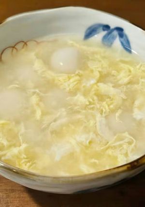甜酒釀蛋湯圓 的食譜成品照片