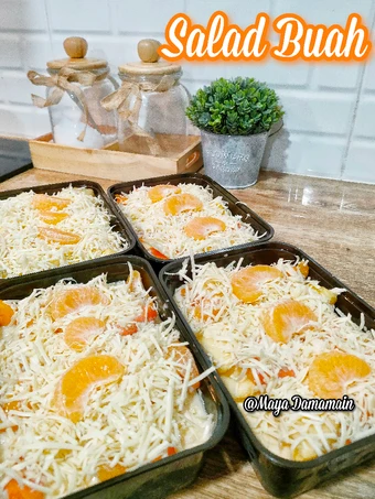 Langkah Mudah untuk Membikin Resep Salad Buah Mayo Super Enak dan Super Gampang Buatnya !! yang Lezat Sekali Anti Ribet, Mantap