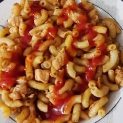 A picture of Chicken macaroni.