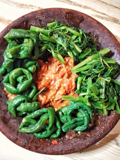 Foto resep Plecing Kangkung Kacang Panjang