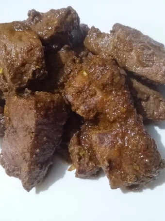 Langkah Gampang Membuat Resep 5. Krengsengan hati dan paru sapi Anti Ribet, Mantap Sekali