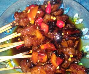 Resep mudah Sate maranggi Mantul Banget