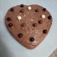 Una foto de Bizcocho de chocolate