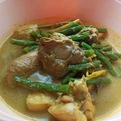 รูปของ Opor Ayam Buncis