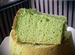 Foto resep Chiffon Green Tea lembut dan fluffy