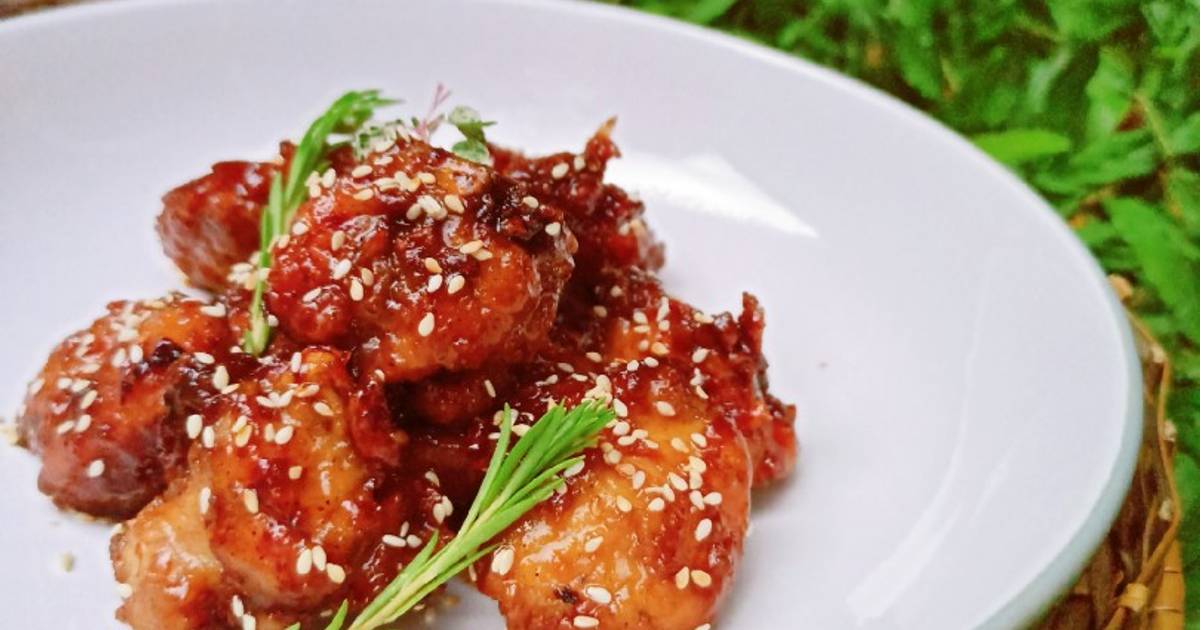 352 resep  ayam  goreng  korea  enak dan sederhana Cookpad