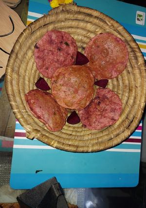 A picture of #ws2 Beetroot Puri.
