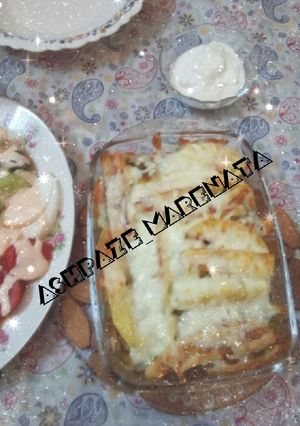 عکسی از دستور گراتن سیب زمینی 😍👌