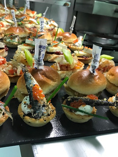 Una foto de Canapé Variados