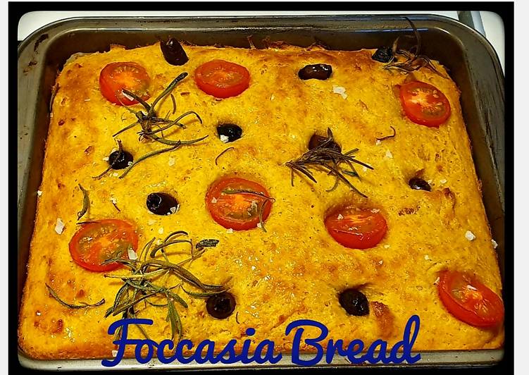 Recipe of Speedy Focaccia bread