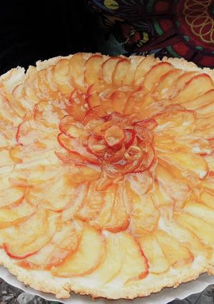 Una foto de Tarta de manzanas