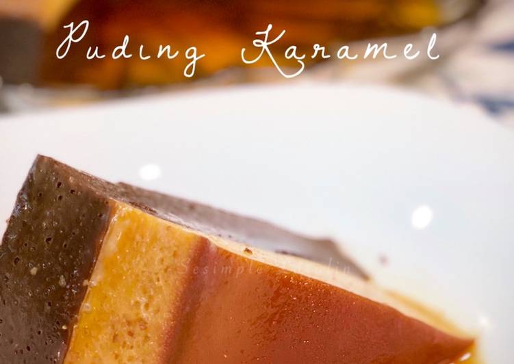 Langkah Mudah Buat Puding Karamel Bercoklat yang Murah