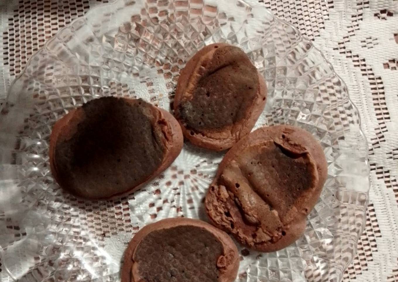 Tortitas saludables de avena y algarroba