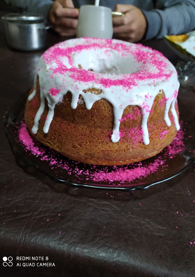 Una foto de Budín de naranja con glaseado💗