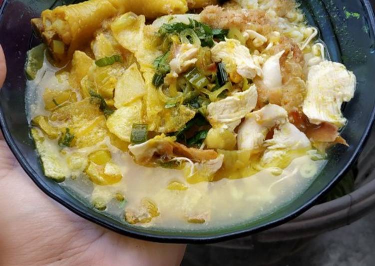 Resep Soto ayam ceker yang Lezat