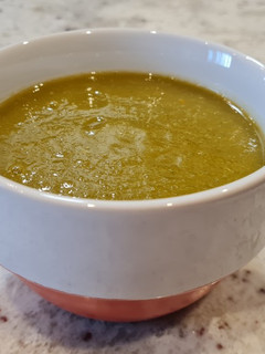 Una foto de Puré de judías verdes, calabacín y zanahorias sin na de na