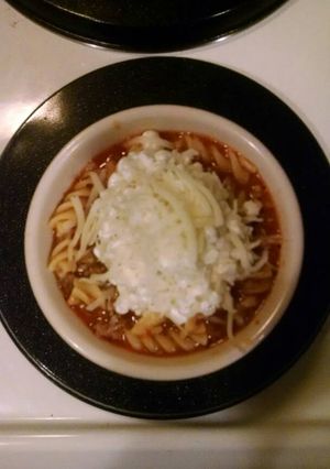 A picture of Lasagna Soup.