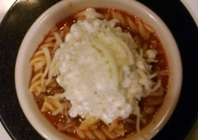 Recipe of Exotic Lasagna Soup for Diet Recipe