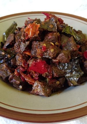 Foto resep Oseng Paru dan Hati Sapi (non MSG)