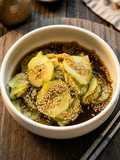 Ensalada de pepino asiática