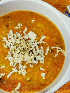 Foto resep Butternut Pumpkin, tomatoes,carrot, mushroom and beef soup (mpasi 8m+)