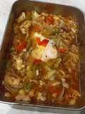 Steam Sawi Putih & Fillet Kakap