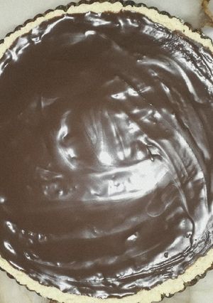 Una foto de Tarta de dulce de leche y chocolate
